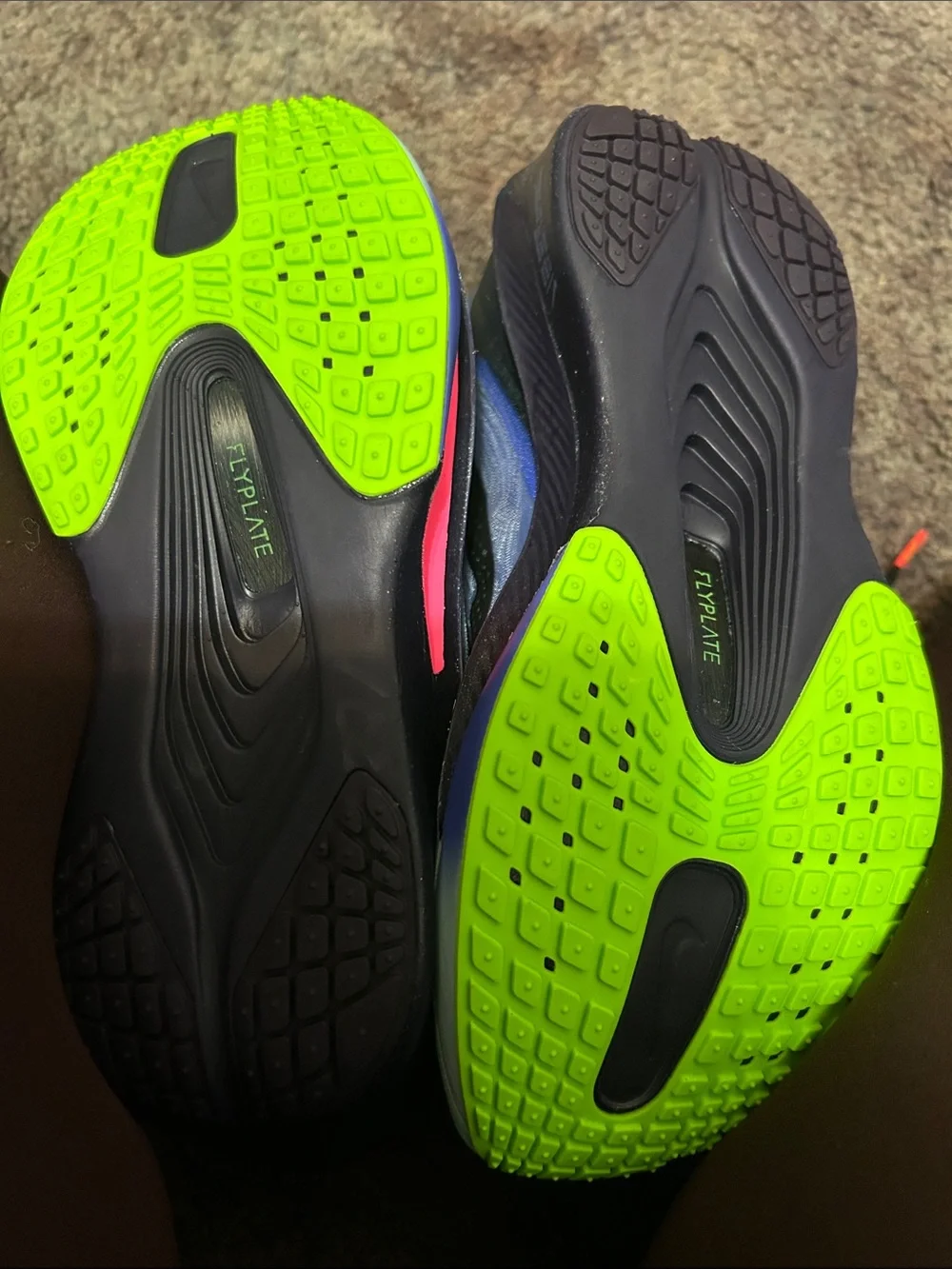 Nike women’s ZoomX Performance Running Shoe - Black/Blue/Pink/Green
